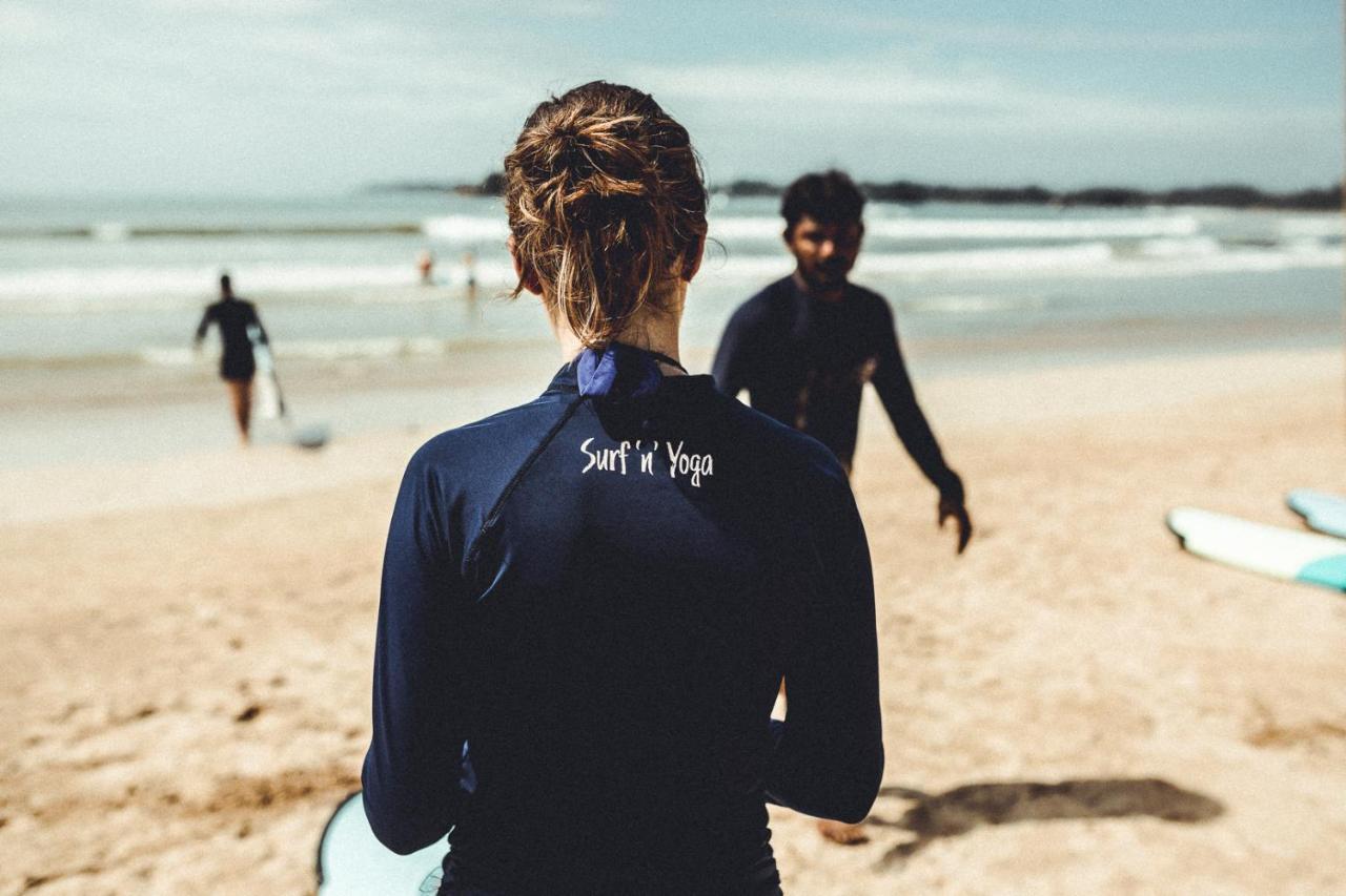 Surf & Yoga Sri Lanka - Surf Camp And Yoga Retreat With Coworking Space Mirissa Exterior foto